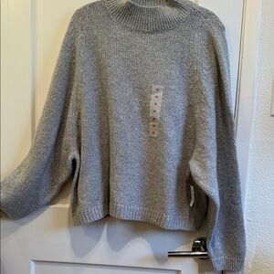 NWT Old Navy Gray Women's Turtleneck Sweater